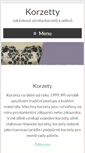 Mobile Screenshot of korzety.com